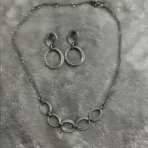 Retired Chloe + Isabel necklace and earrings